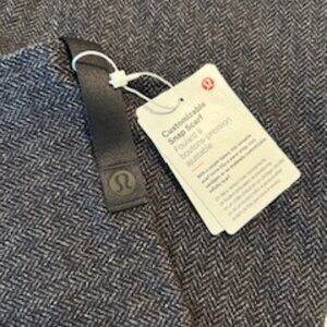 Lululemon Customizable Snap Scarf NWT - O/S HHBB Black